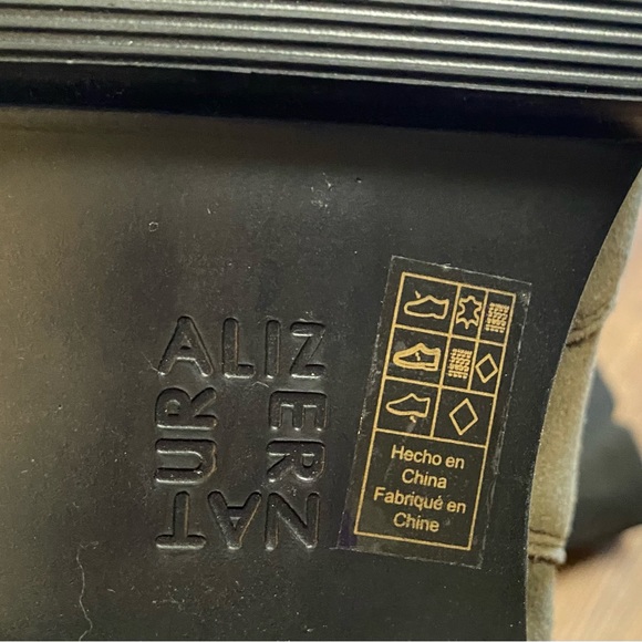 New Women’s Naturalizer Green Suede Leather Boots size 8 - Picture 7 of 7